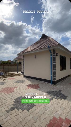 Nyumba ya vyumba vitatu inapangishwa Mbweni Jkt, Dar Es Salaam Nyumba ya vyumba vitatu inapangishwa Mbweni Jkt, Dar Es Salaam