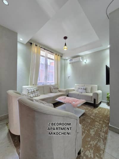 Nyumba/Apartment (Furnished) ya vyumba viwili inapangishwa Mikocheni, Dar Es Salaam