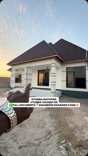 Nyumba ya vyumba vitano inauzwa Kigamboni, Kisarawe II, Dar Es Salaam (700 sqm) Nyumba ya vyumba vitano inauzwa Kigamboni, Kisarawe II, Dar Es Salaam (700 sqm)