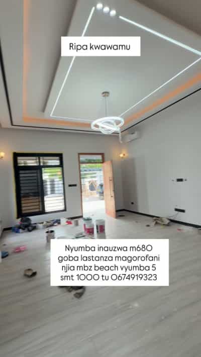 Nyumba ya vyumba vitano inauzwa Goba, Dar Es Salaam (1000 sqm)