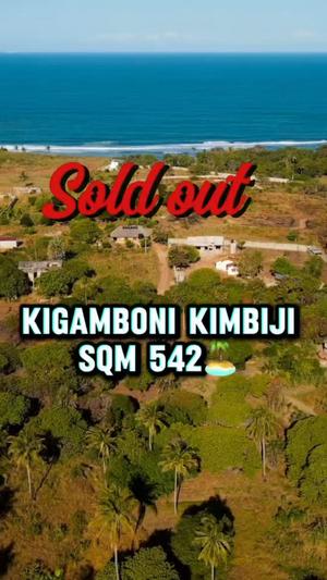 Beach Plot for Sale in Kimbiji, Dar Es Salaam (542 sqm)