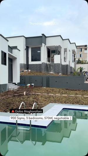 Nyumba ya vyumba vitatu inauzwa Goba Maghorofani, Dar Es Salaam (900 sqm) Nyumba ya vyumba vitatu inauzwa Goba Maghorofani, Dar Es Salaam (900 sqm)