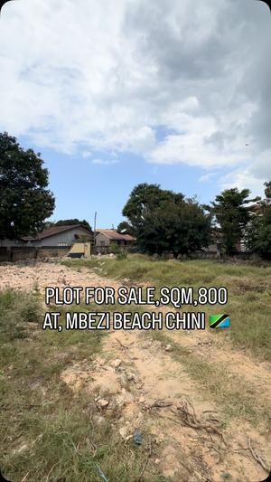 Kiwanja kinauzwa Mbezi Beach Chini, Dar Es Salaam (800 sqm) Kiwanja kinauzwa Mbezi Beach Chini, Dar Es Salaam (800 sqm)
