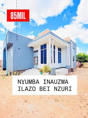 Nyumba ya vyumba viwili inauzwa Ilazo, Dodoma (500 sqm) Nyumba ya vyumba viwili inauzwa Ilazo, Dodoma (500 sqm)