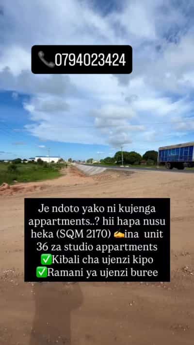 Residential Plot for Sale in Kisarawe II (Kibada), Dar Es Salaam (2170 sqm)