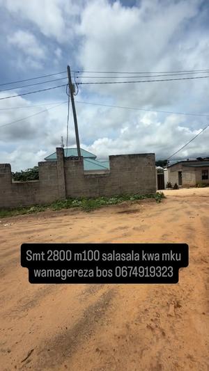 Kiwanja kinauzwa Salasala, Dar Es Salaam sqm 2800