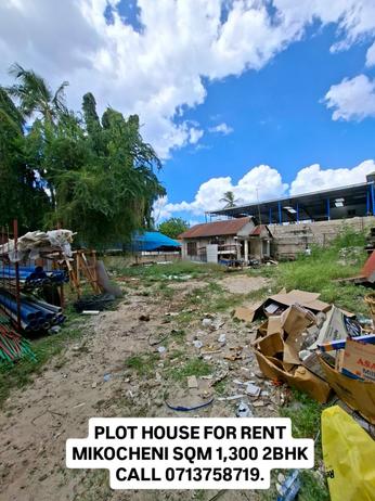 Nyumba ya vyumba viwili inapangishwa Mikocheni B, Dar Es Salaam (1300 sqm)