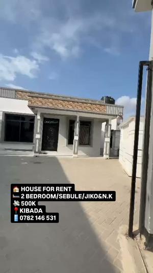 Nyumba ya vyumba viwili inapangishwa Kigamboni Kibada, Dar Es Salaam
