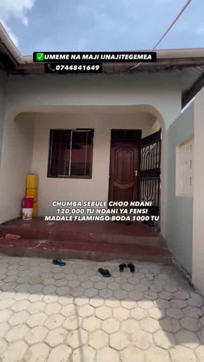 Nyumba ya chumba kimoja inapangishwa Madale Flamingo, Dar Es Salaam