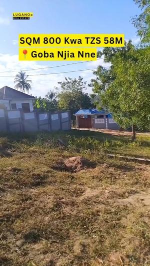 Residential Plot for Sale in Goba Mageti, Dar Es Salaam (800 sqm)