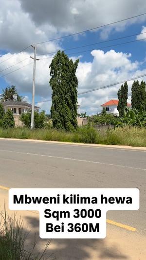 Kiwanja kinauzwa Mbweni Kilima Hewa, Dar Es Salaam sqm 3000 Kiwanja kinauzwa Mbweni Kilima Hewa, Dar Es Salaam sqm 3000