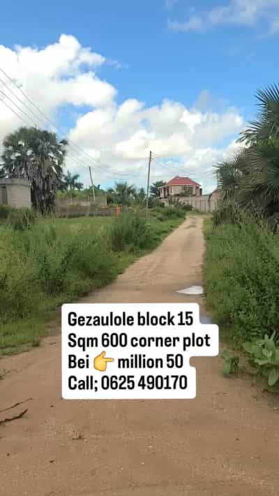 Kiwanja kinauzwa Kigamboni Gezaulole, Dar Es Salaam (600 sqm)