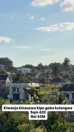 Plot for sale in Goba Kulangwa, Dar Es Salaam sqm 420