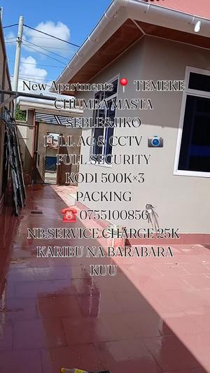Nyumba/Apartment ya chumba kimoja inapangishwa Temeke, Dar Es Salaam