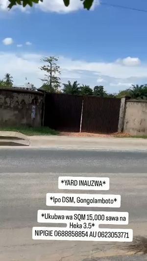 Industrial Plot for Sale in Gongolamboto, Dar Es Salaam (15000 sqm) Industrial Plot for Sale in Gongolamboto, Dar Es Salaam (15000 sqm)