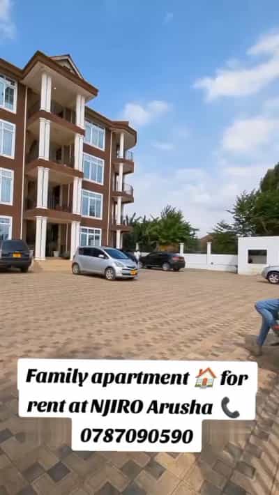 Apartment ya vyumba viwili inapangishwa NJIRO, Arusha