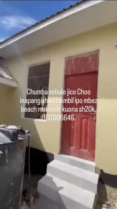1 Bedroom House for Rent in Mbezi Beach Makonde, Dar Es Salaam