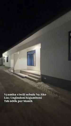 Nyumba ya vyumba viwili inapangishwa Ungindoni, Kigamboni, Dar Es Salaam