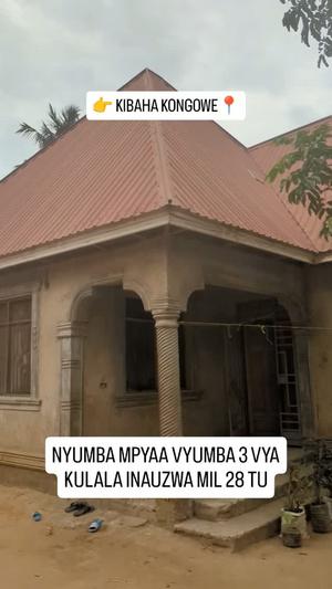 Nyumba ya vyumba vitatu inauzwa Kibaha Kongowe, Pwani (400 sqm) Nyumba ya vyumba vitatu inauzwa Kibaha Kongowe, Pwani (400 sqm)