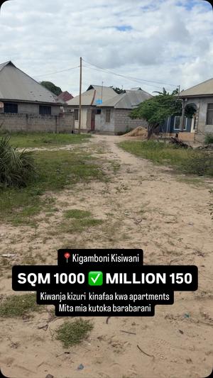 Plot for sale in Kigamboni, Dar Es Salaam sqm 1000 Plot for sale in Kigamboni, Dar Es Salaam sqm 1000