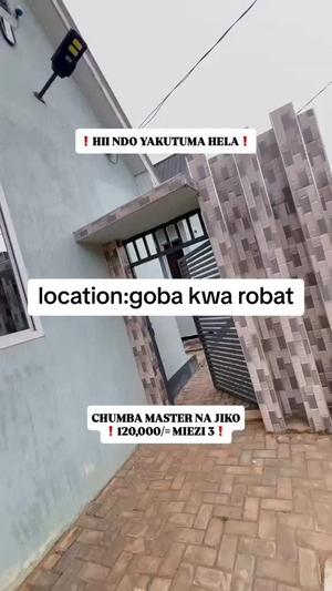 Nyumba ya chumba kimoja inapangishwa Mbezi, Dar Es Salaam