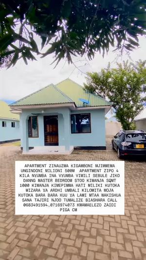 Apartment ya vyumba viwili inauzwa Mjimwema Ungindoni, Dar Es Salaam (1000 sqm) Apartment ya vyumba viwili inauzwa Mjimwema Ungindoni, Dar Es Salaam (1000 sqm)