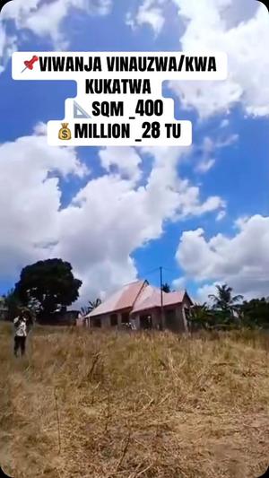 Residential Plot for Sale in Kinyerezi Kifuru, Dar Es Salaam (400 sqm)