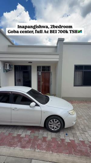 Nyumba ya vyumba viwili inapangishwa Goba Center, Dar Es Salaam Nyumba ya vyumba viwili inapangishwa Goba Center, Dar Es Salaam