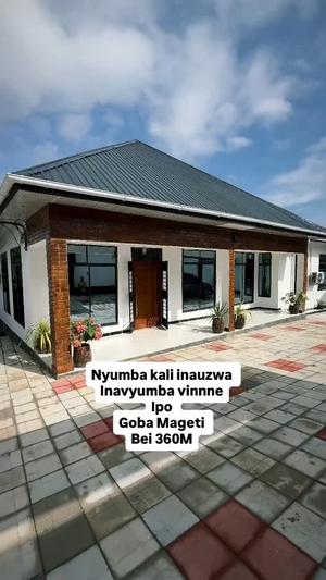 Nyumba ya vyumba vinne inauzwa Goba Mageti, Dar Es Salaam (500 sqm) Nyumba ya vyumba vinne inauzwa Goba Mageti, Dar Es Salaam (500 sqm)