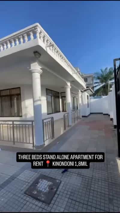 Apartment ya vyumba vitatu inapangishwa KINONDONI, Dar Es Salaam Apartment ya vyumba vitatu inapangishwa KINONDONI, Dar Es Salaam