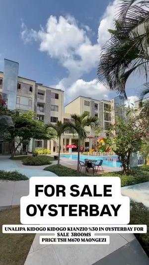 Nyumba ya vyumba vitatu inauzwa Oysterbay, Dar Es Salaam Nyumba ya vyumba vitatu inauzwa Oysterbay, Dar Es Salaam
