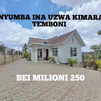 Nyumba ya vyumba vitatu inauzwa Kimara Temboni, Dar Es Salaam (600 sqm)