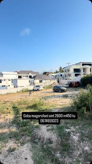 Kiwanja kinauzwa Goba Magorofani, Dar Es Salaam sqm 2600