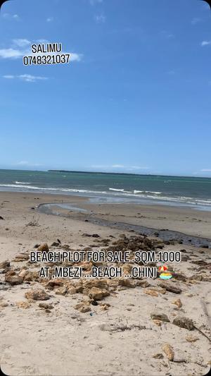 Beach Plot kinauzwa Mbezi Beach Kidimbwi, Dar Es Salaam (1000 sqm) Beach Plot kinauzwa Mbezi Beach Kidimbwi, Dar Es Salaam (1000 sqm)