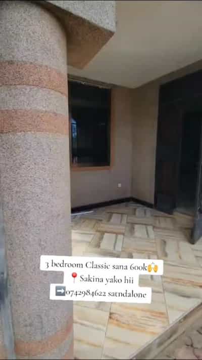 Nyumba ya vyumba vitatu inapangishwa Sakina, Arusha