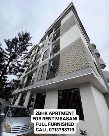 Apartment (Furnished) ya vyumba viwili inapangishwa Msasani, Dar Es Salaam