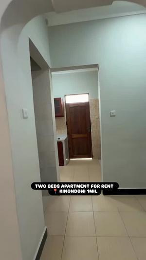 Nyumba/Apartment ya vyumba viwili inapangishwa Kinondoni, Dar Es Salaam