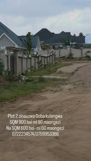 Residential Plot for Sale in Goba Kulangwa, Dar Es Salaam (600 sqm) Residential Plot for Sale in Goba Kulangwa, Dar Es Salaam (600 sqm)