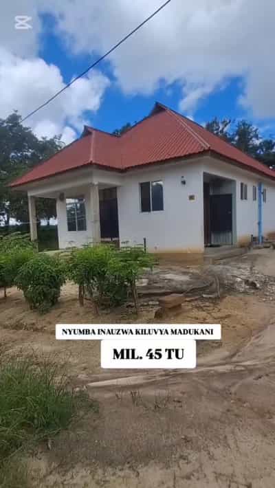 Nyumba ya vyumba vitatu inauzwa Kiluvya Madukani, Dar Es Salaam (400 sqm)