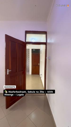 Nyumba ya chumba kimoja inapangishwa Mwenge Lugalo, Dar Es Salaam