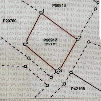 Residential Plot for Sale in Goba Njia Ya Makongo, Dar Es Salaam (523 sqm)
