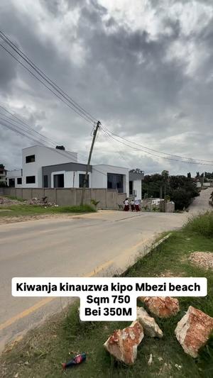 Residential Plot for Sale in Mbezi Beach, Dar Es Salaam (750 sqm)