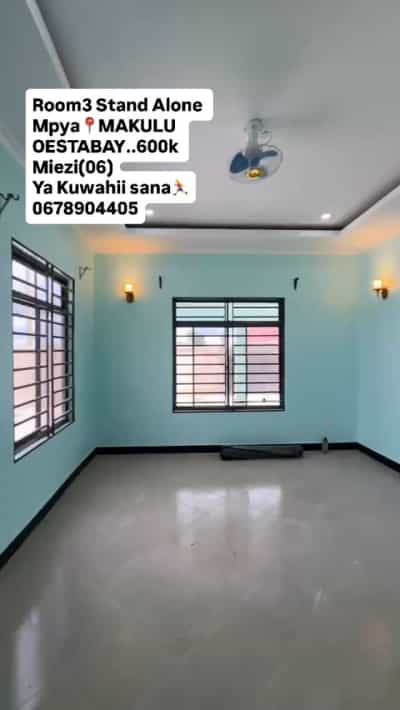 Nyumba ya vyumba vitatu inapangishwa Makulu Oestabay, Dodoma