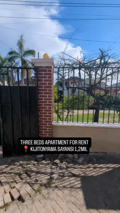 3 Bedrooms Apartment for Rent in KIJITONYAMA SAYANSI, Dar Es Salaam