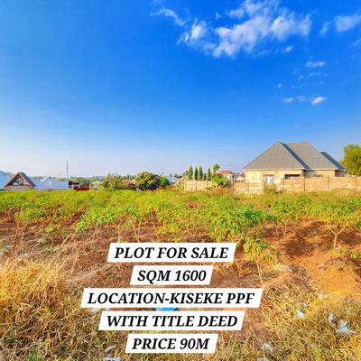 Kiwanja kinauzwa Kiseke Ppf, Mwanza sqm 1600 Kiwanja kinauzwa Kiseke Ppf, Mwanza sqm 1600