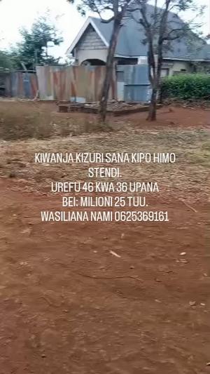 Kiwanja kinauzwa Himo Stendi, Kilimanjaro (1656 sqm) Kiwanja kinauzwa Himo Stendi, Kilimanjaro (1656 sqm)