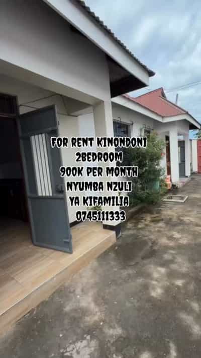 Nyumba/Apartment ya vyumba viwili inapangishwa Kinondoni, Dar Es Salaam