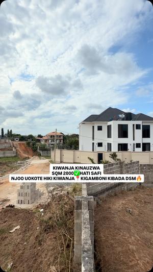 Residential/Commercial Plot for Sale in Kibada Block 5, Dar Es Salaam (2000 sqm)