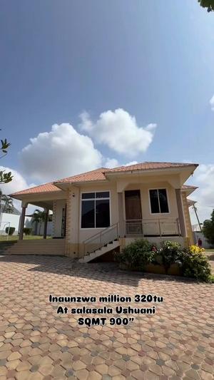 Nyumba ya vyumba vitatu inauzwa Salasala, Dar Es Salaam (900 sqm)