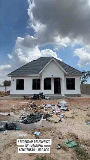 Nyumba ya vyumba vitatu inapangishwa Tegeta Wazo, Dar Es Salaam